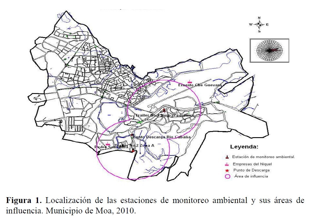  Captura del mapa publicado en uno de los informes del INEHM. 