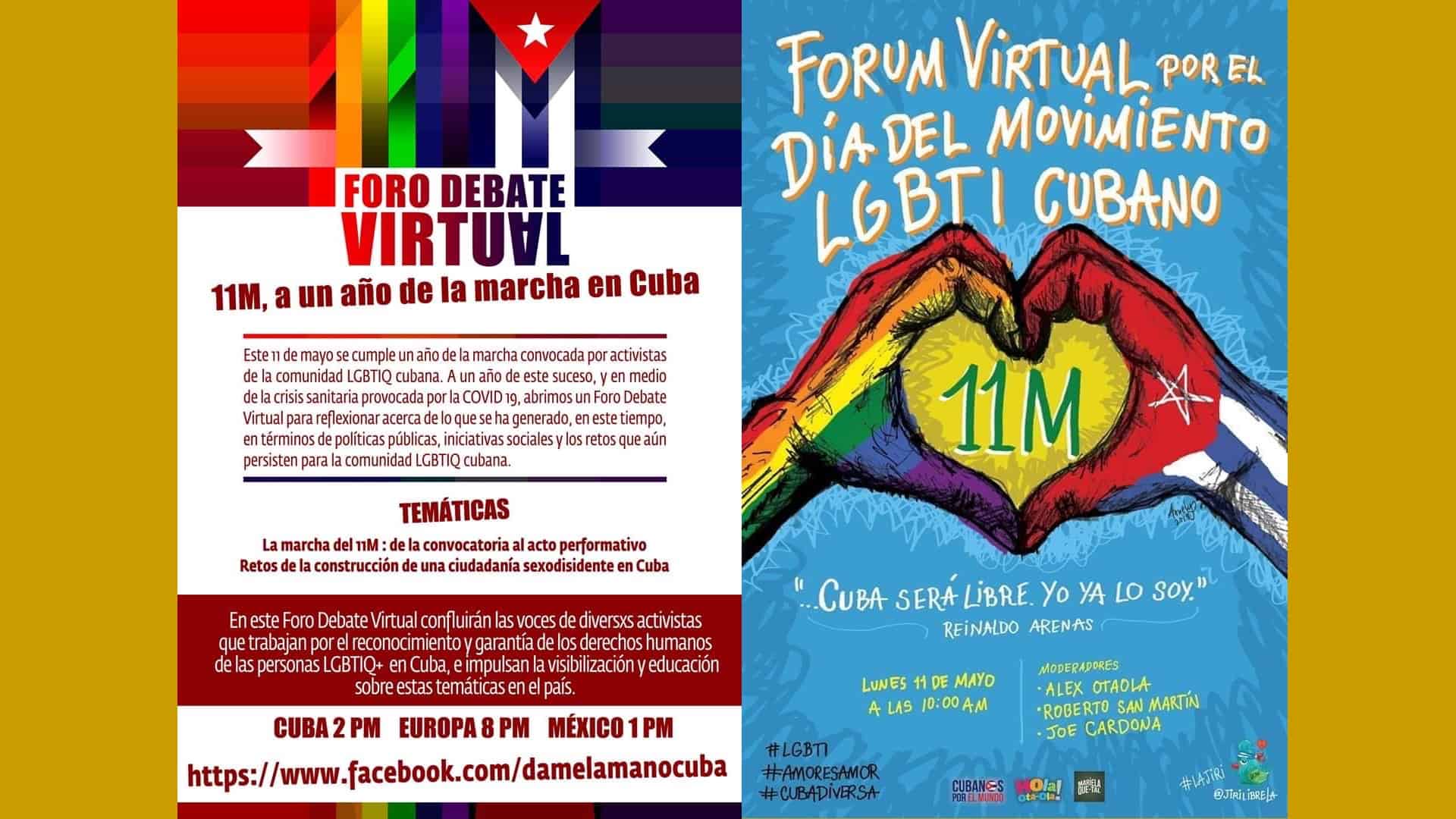 El activismo LGBT+ cubano y el primer aniversario del 11M