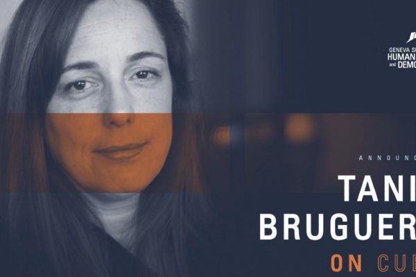 Cumbre de Ginebra: Tania Bruguera denuncia violaciones de derechos digitales en Cuba