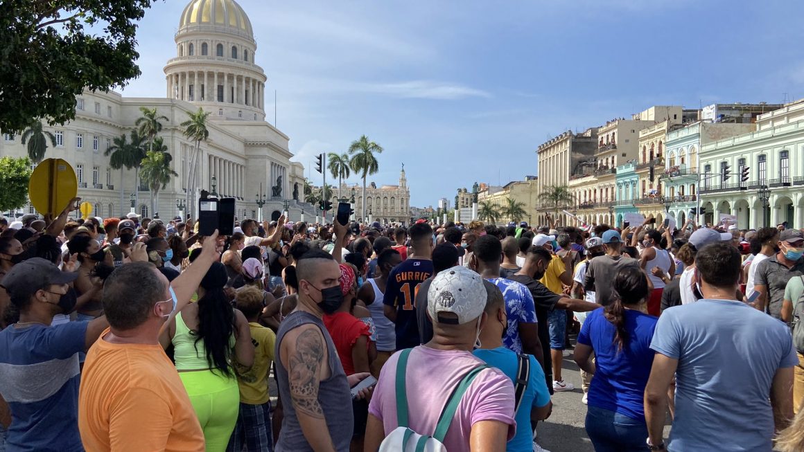 Protestas en Cuba