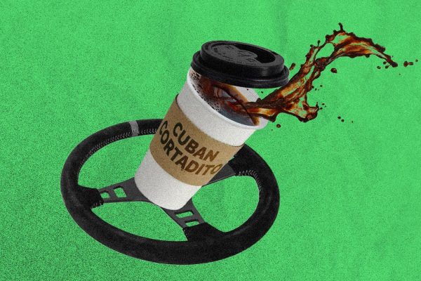 Uber Eats Novata Driver (IV): Café latte derramado entre piernas y glúteos en flor 